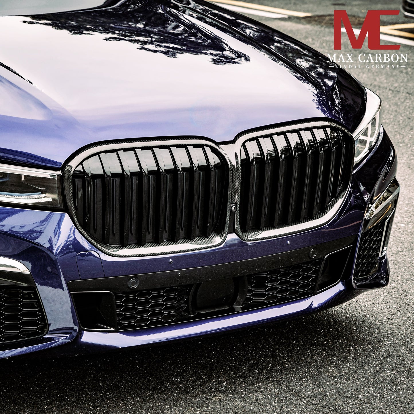 Dry Carbon Kühlergrill Nieren für BMW 7er G11 G12