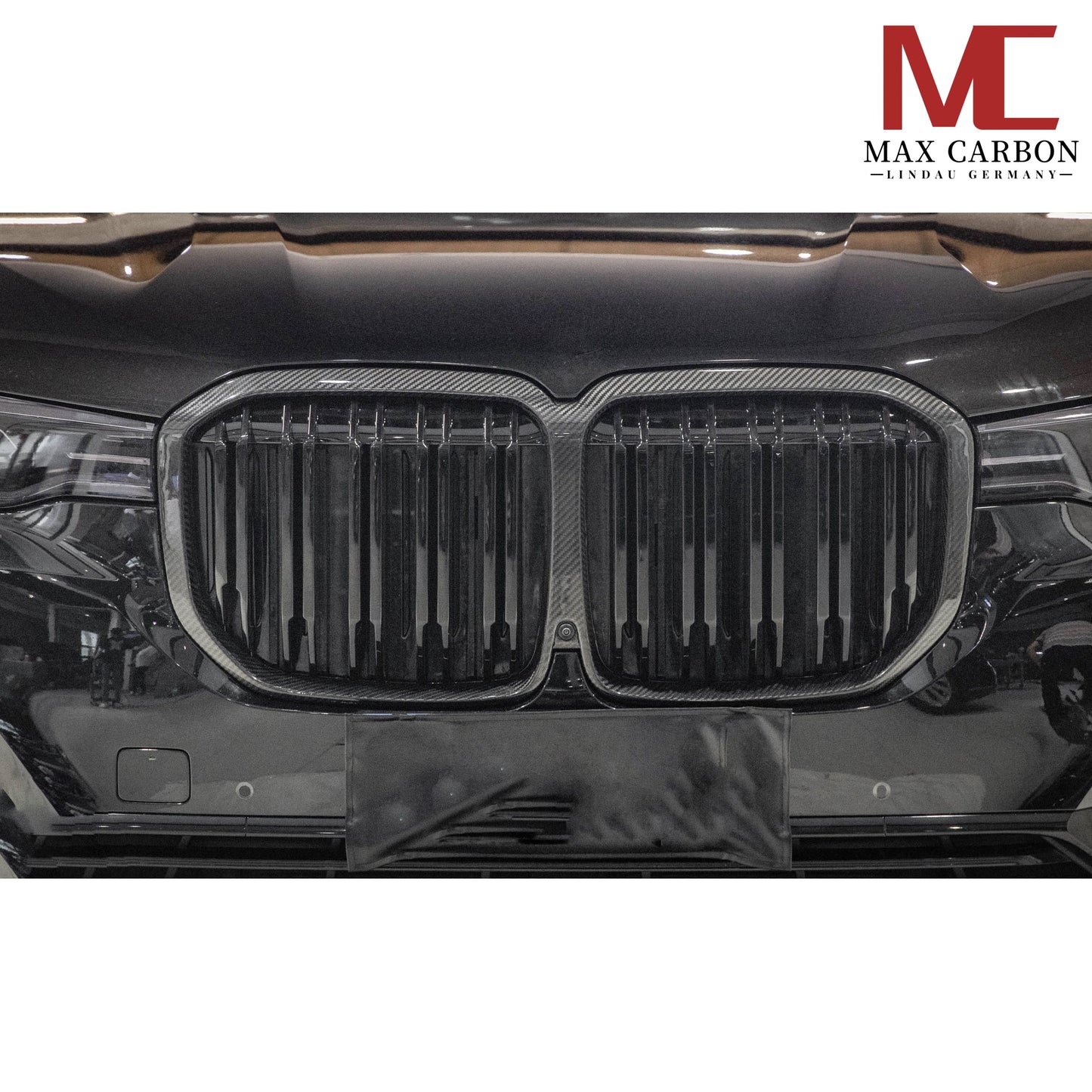 Dry Carbon Kühlergrill Nieren V1 für BMW X7 G07 Pre-LCI