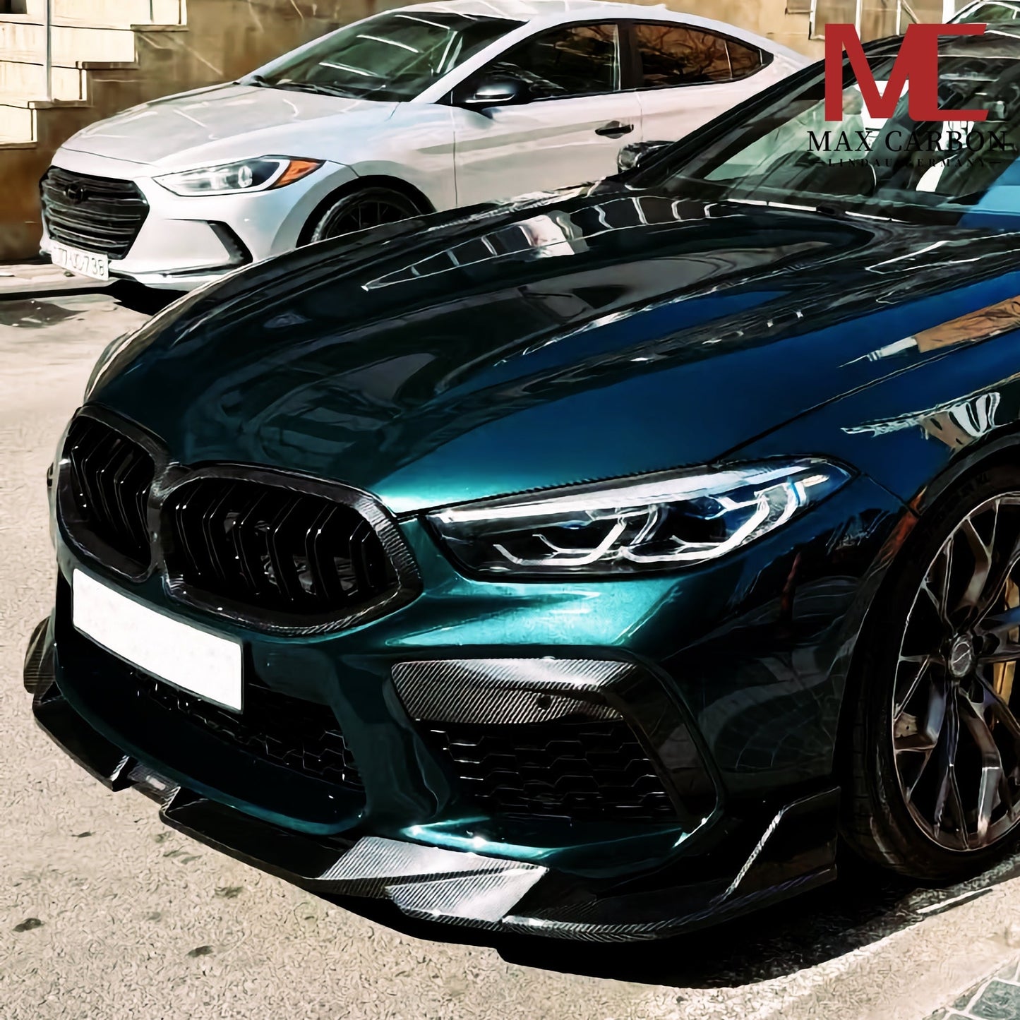 Dry Carbon Kühlergrill Nieren für BMW M8 (F91 F92 F93) Pre LCI
