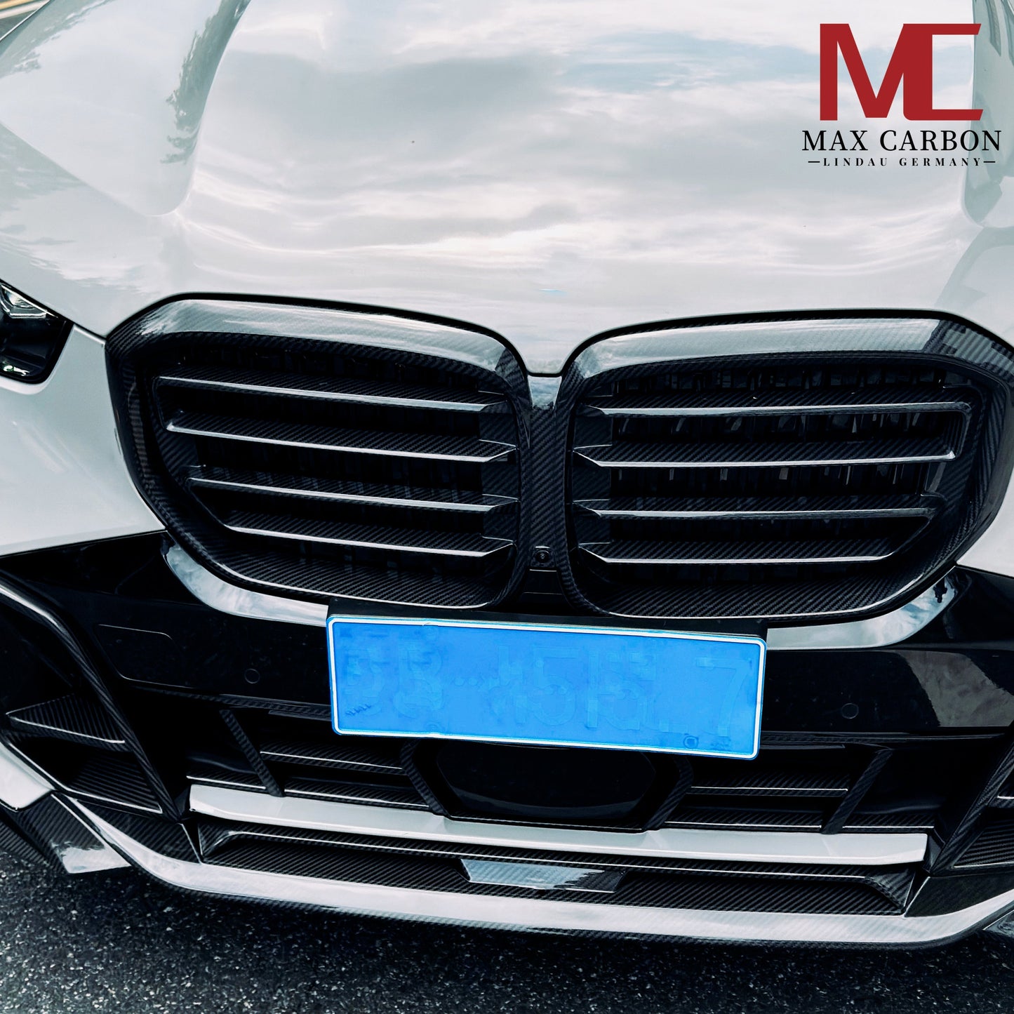 Dry Carbon Kühlergrill Nieren für BMW X5 G05 LCI
