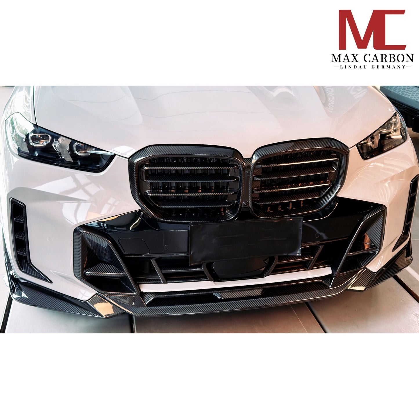 Dry Carbon Kühlergrill Nieren für BMW X5 G05 LCI