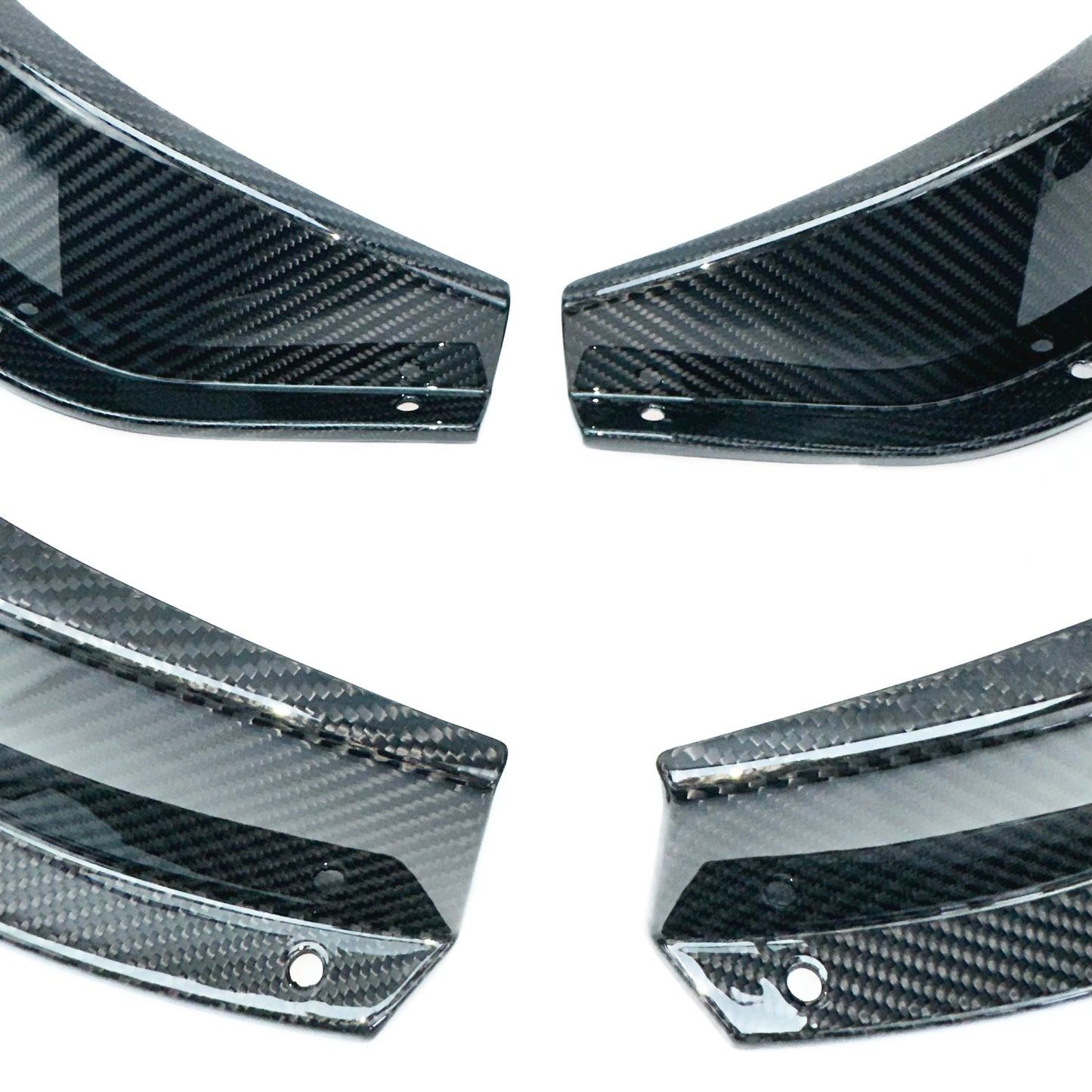 Dry Carbon Front Canards "GT4 Style" für BMW M3 & M4 (G80 G81 G82 G83)