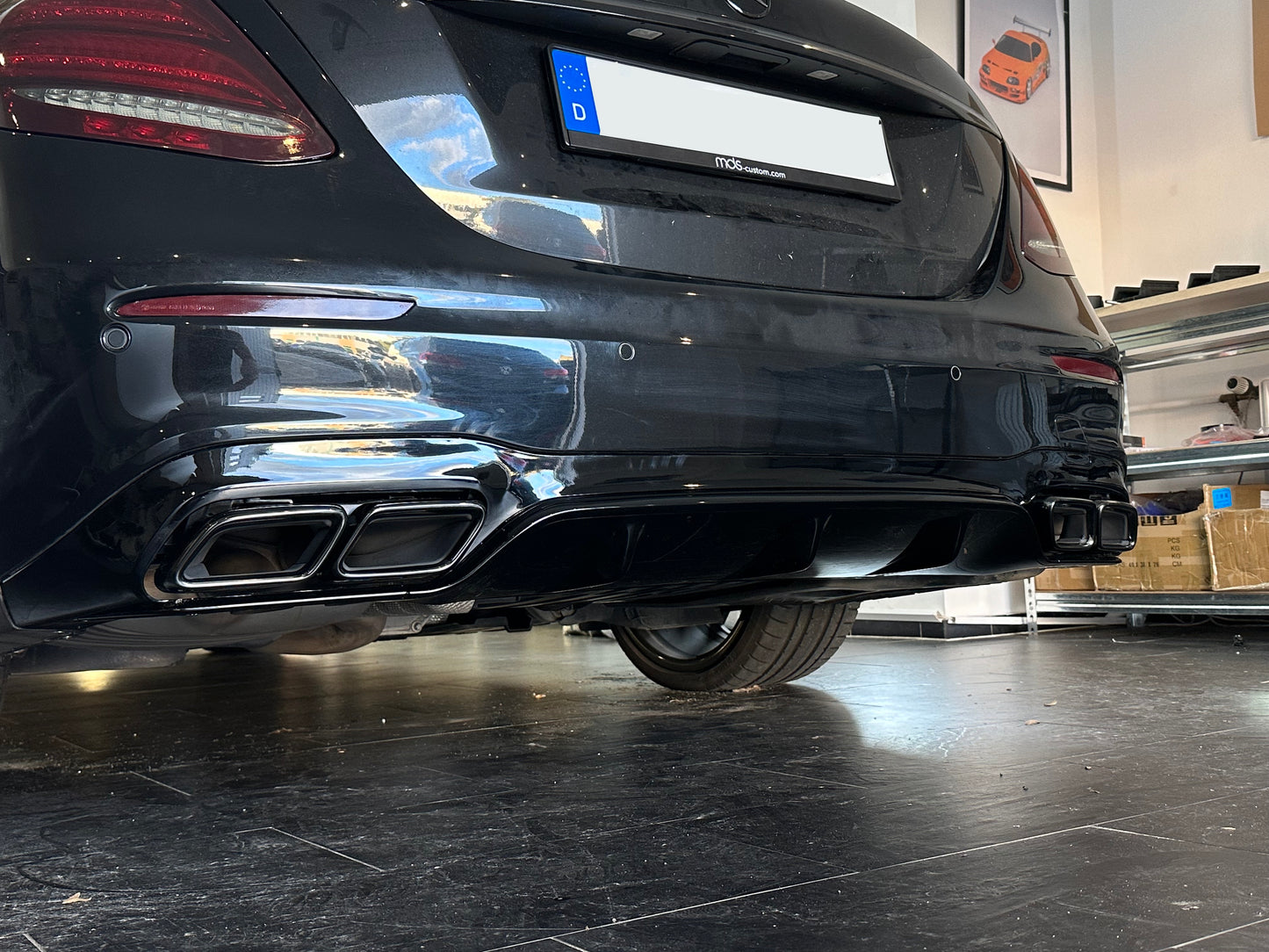 Mercedes-W213-Diffusor