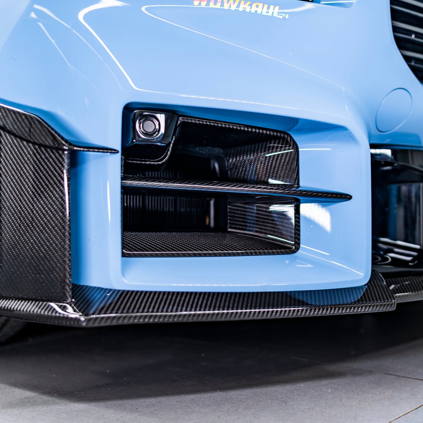 Dry Carbon Lufteinlässe "KB Design" für BMW M2 G87 + G87 LCI