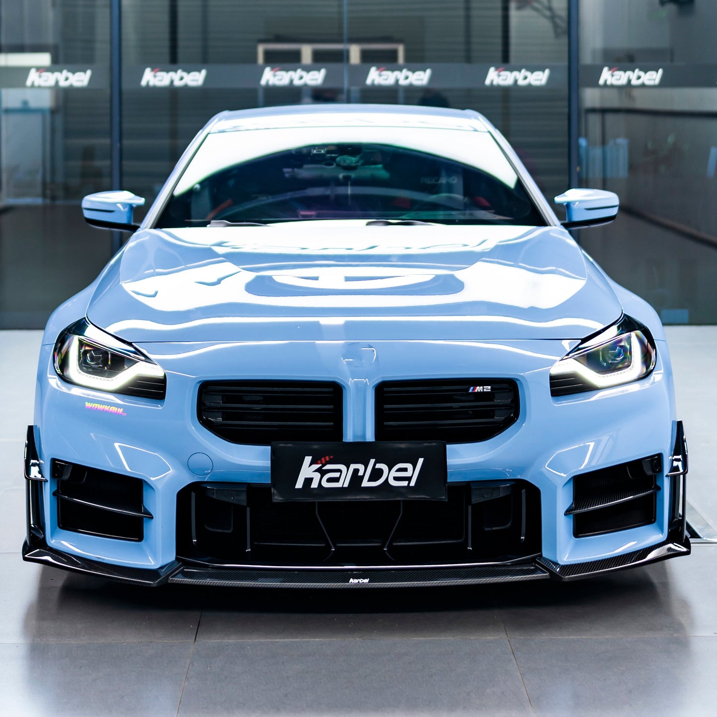 Dry Carbon Lufteinlässe "KB Design" für BMW M2 G87 + G87 LCI