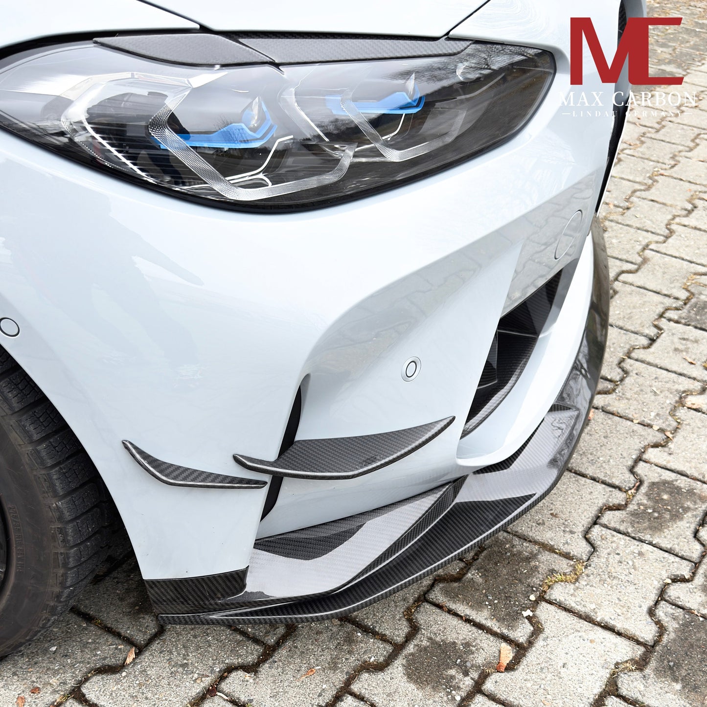 Dry Carbon Frontansatz "Ecke" für BMW M3 G80 G81 / M4 G82 G83