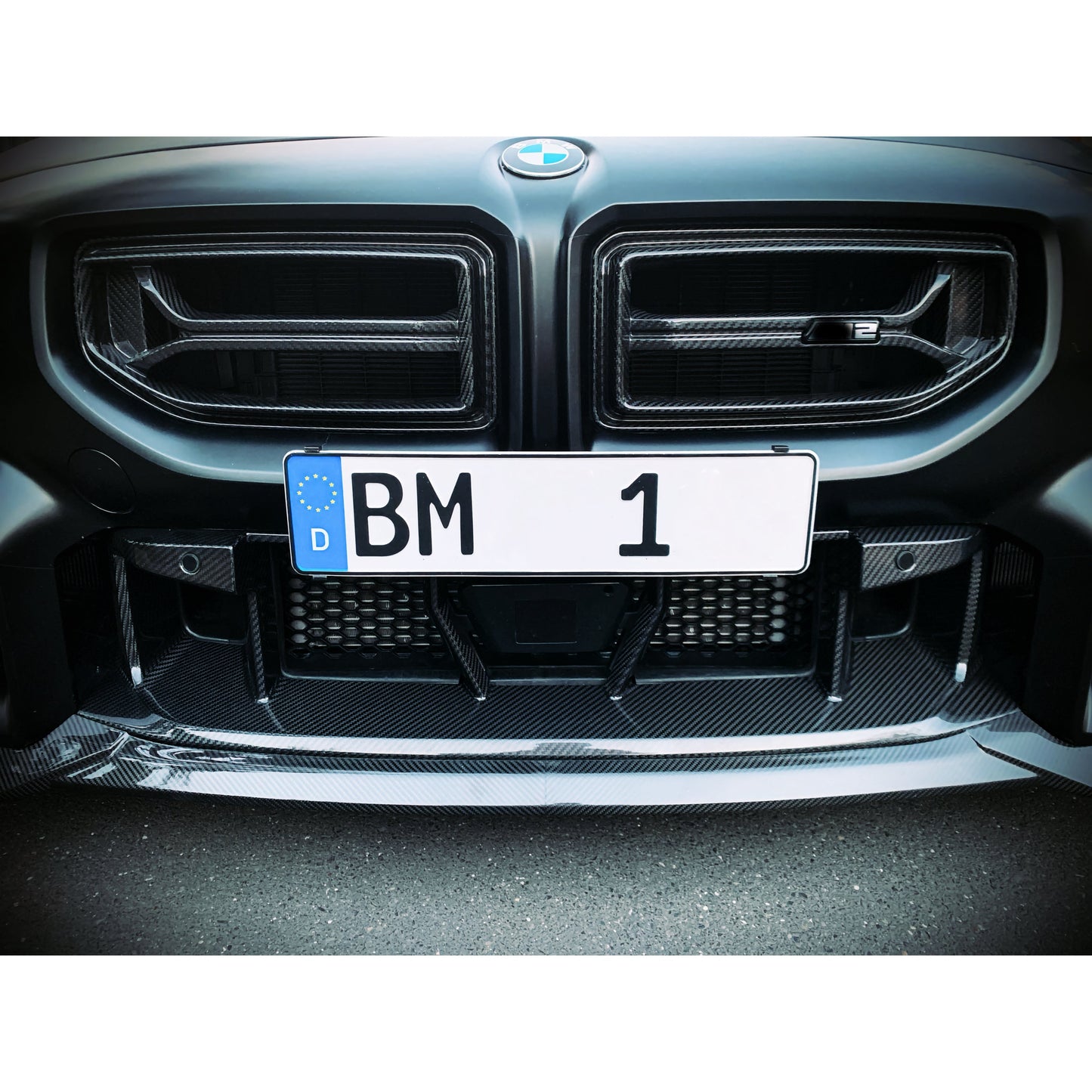 Dry Carbon Kühlergrill Nieren für BMW M2 G87 inkl. LCI CS