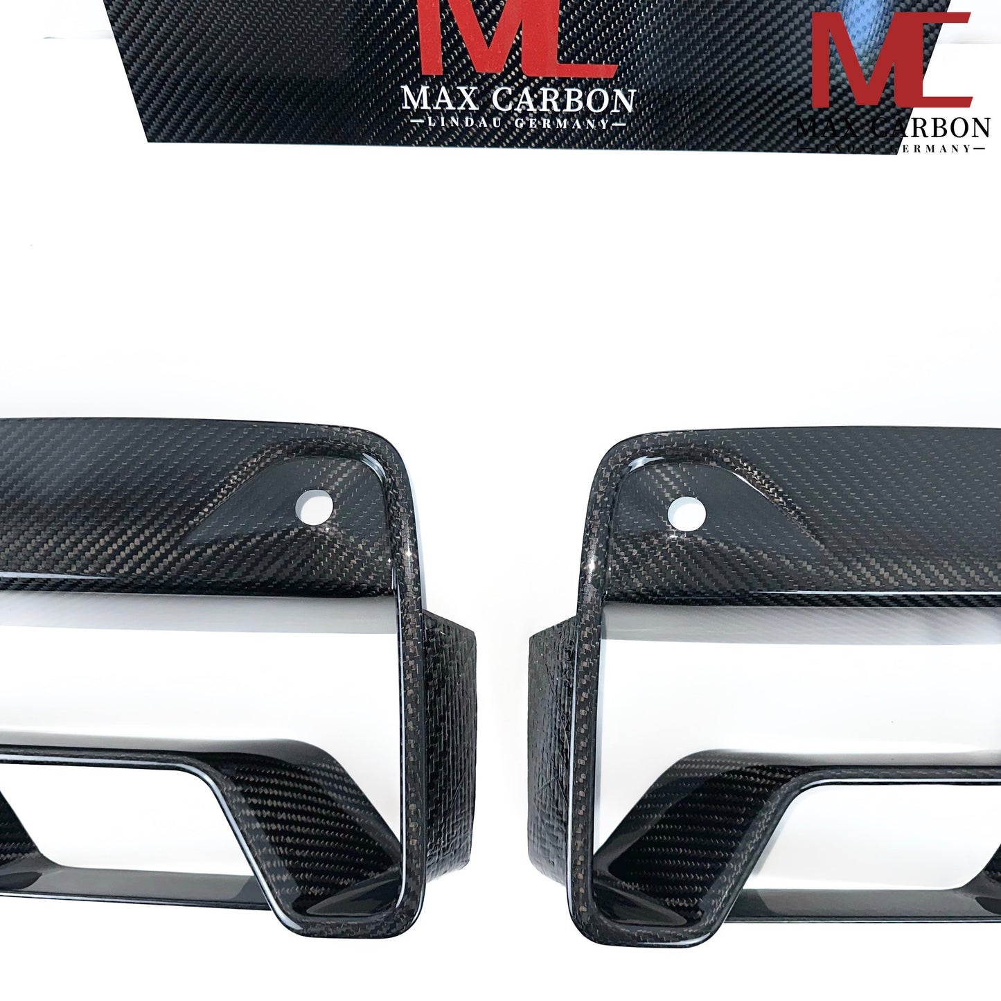 Dry Carbon Lufteinlässe für BMW M5 F90 LCI + Competition