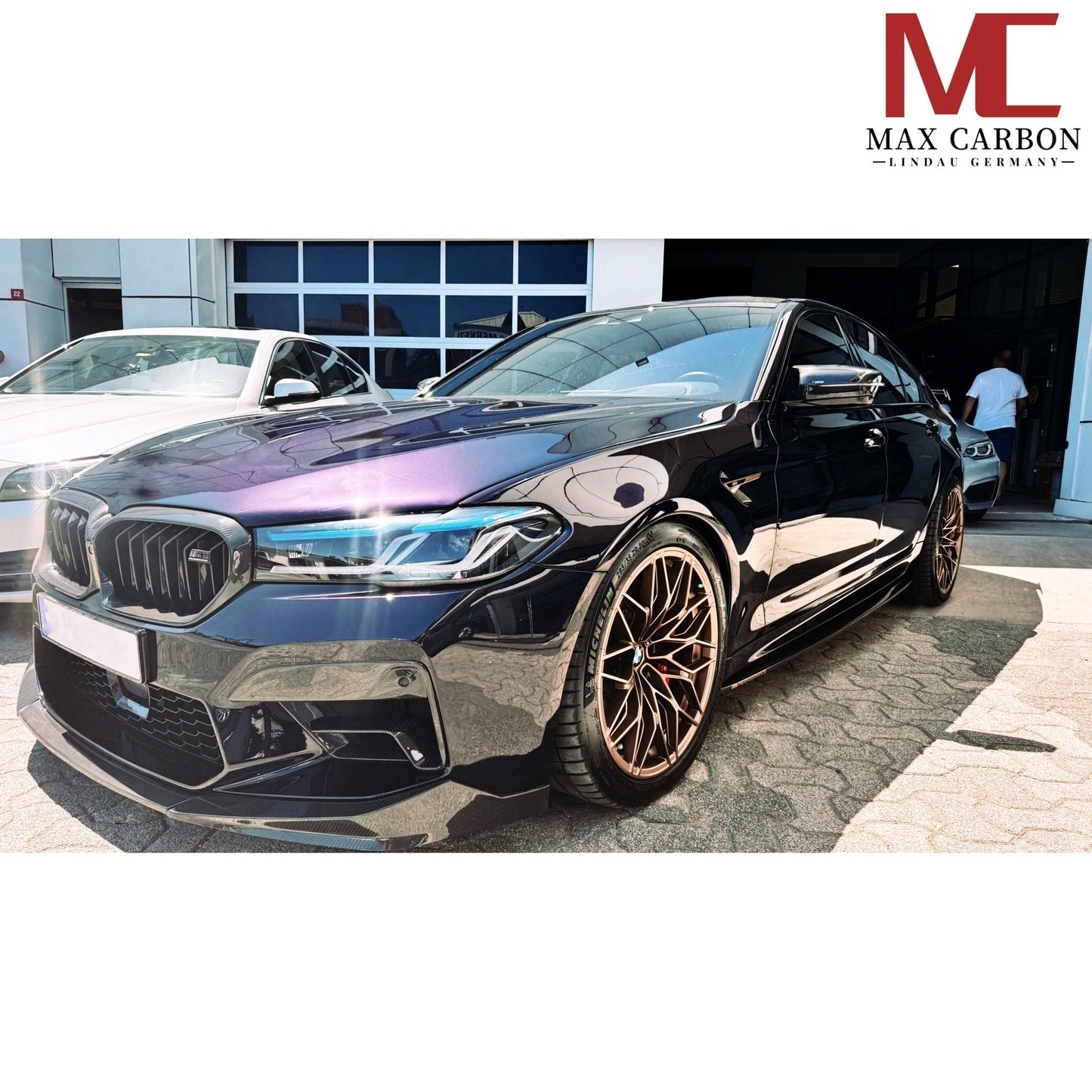 Dry Carbon Seitenschweller für BMW M5 F90 / 5er (G30 G31) + LCI