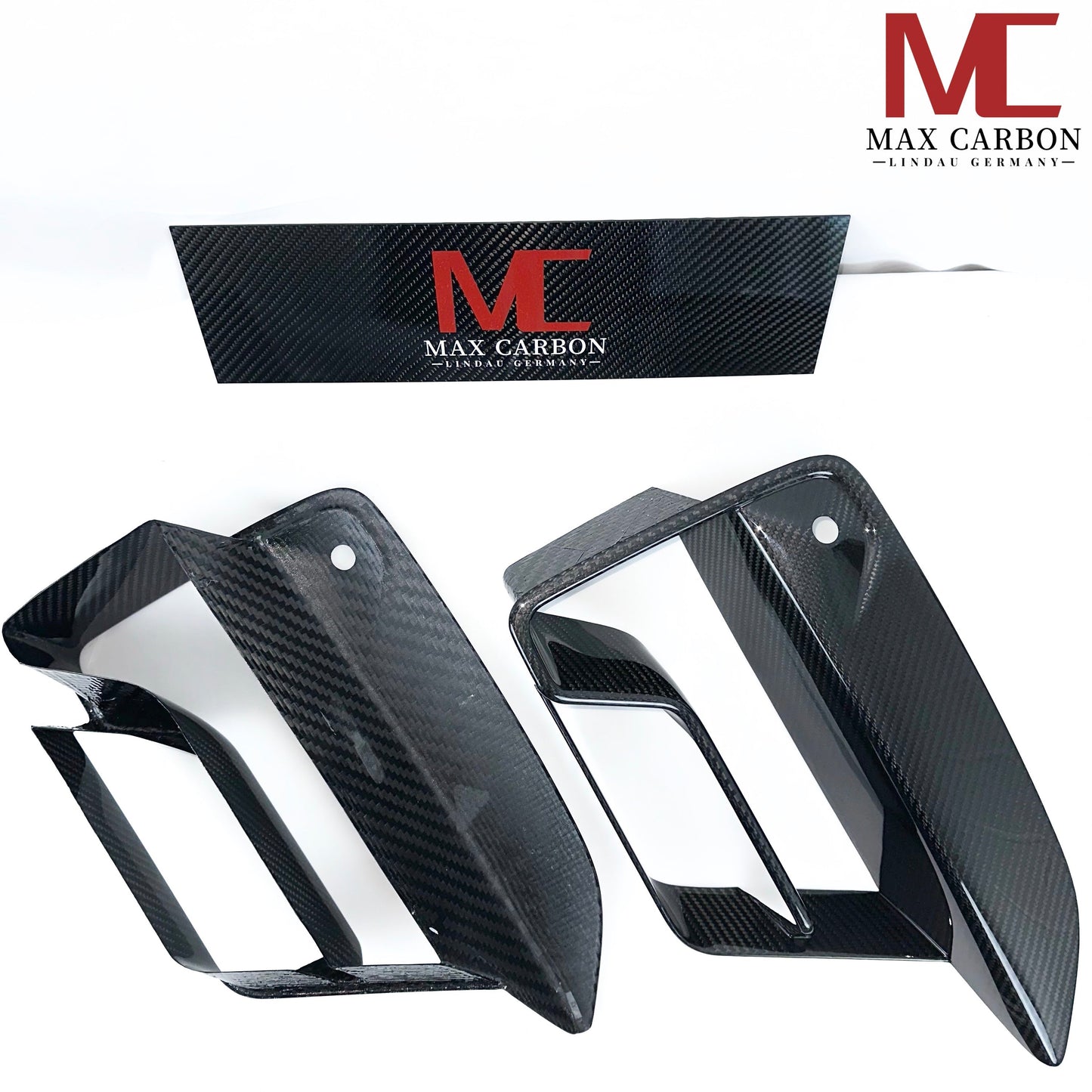 Dry Carbon Lufteinlässe für BMW M5 F90 LCI + Competition