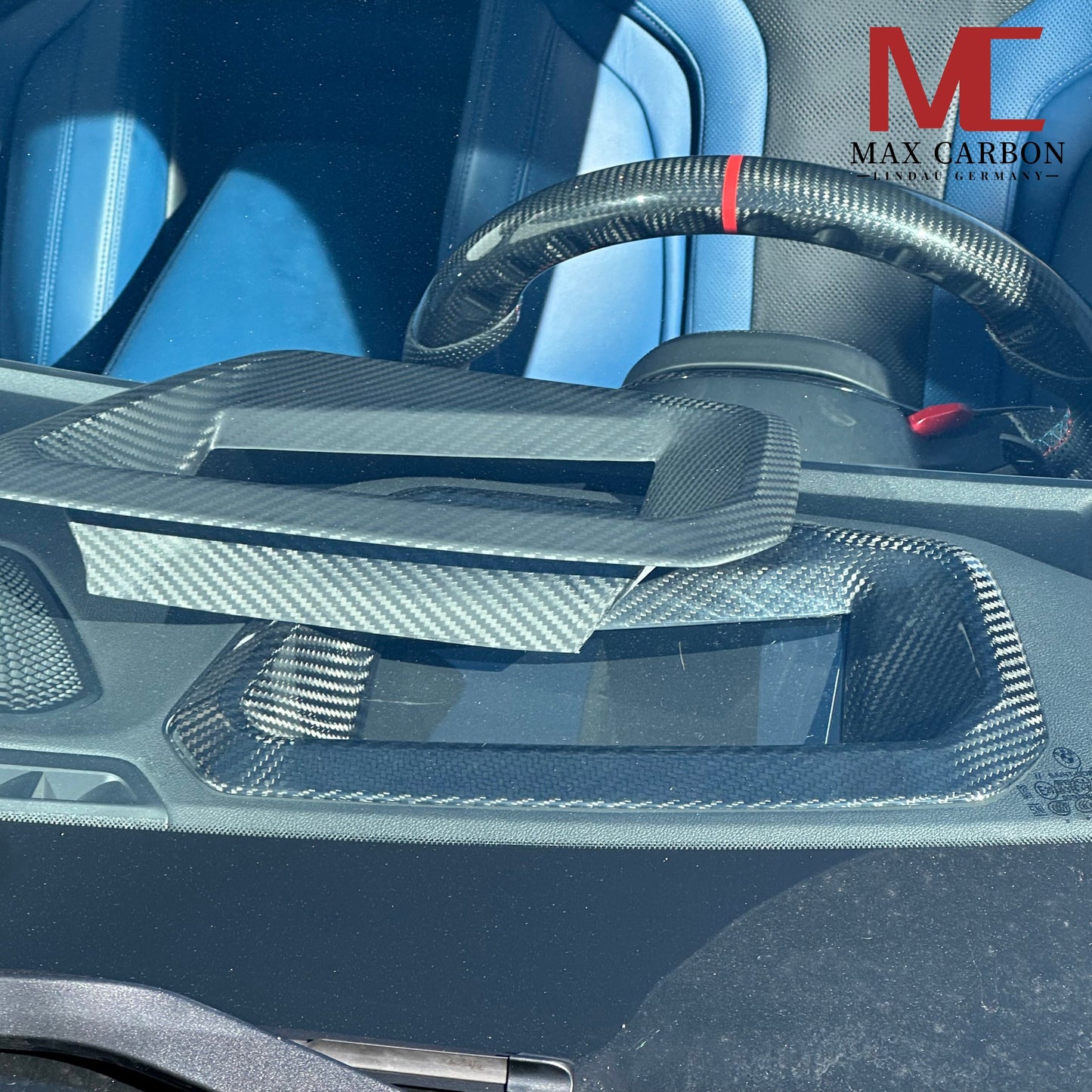 Dry Carbon Head-Up Display (HUD) Cover für BMW M2 G87 / M3 G80 G81 / M4 G82 G83 / X3M F97 / X4M F98
