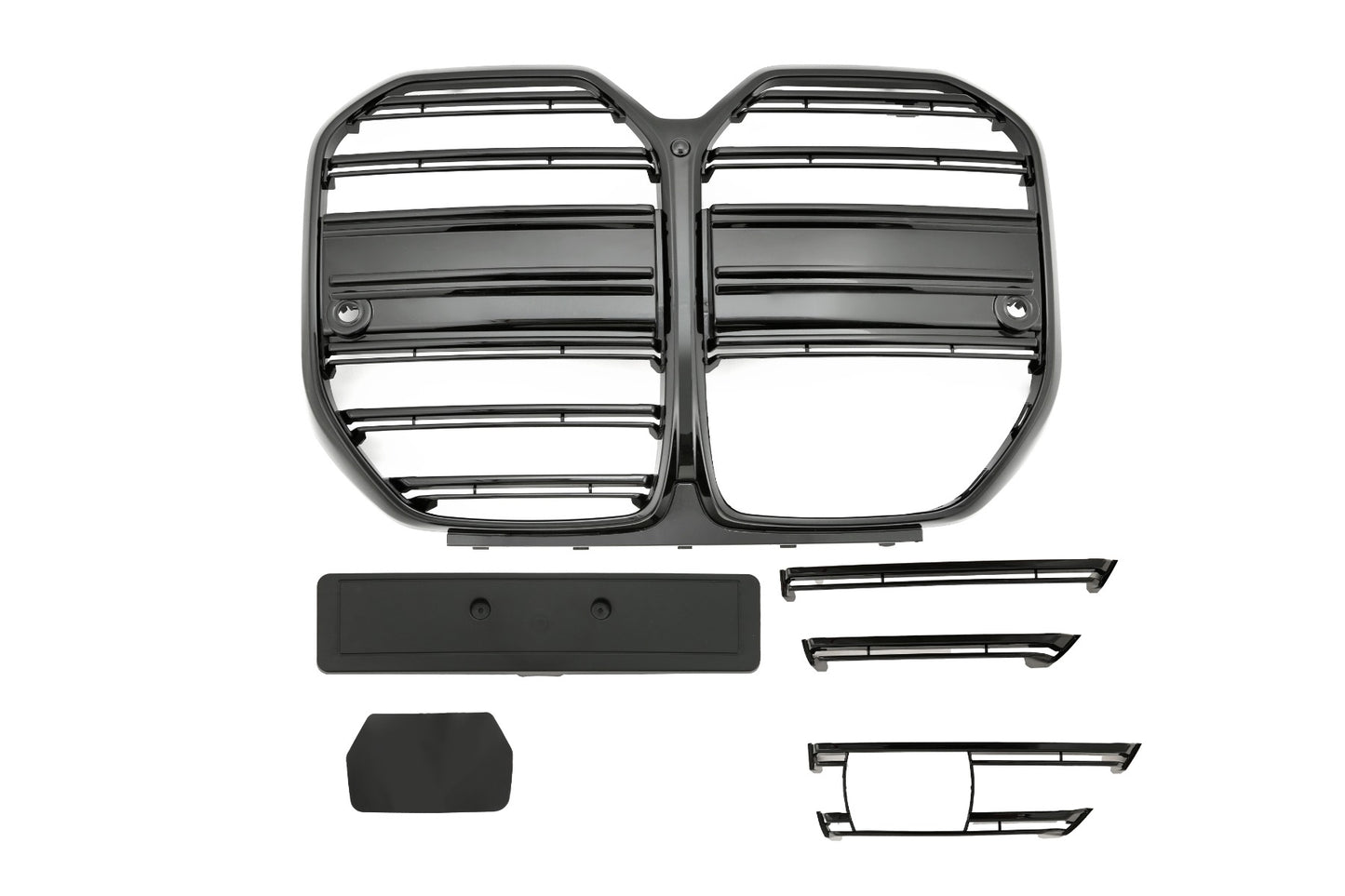 Sport Nierengrill Glanz Schwarz für BMW 4er G26 Gran Coupé ab 11/2021