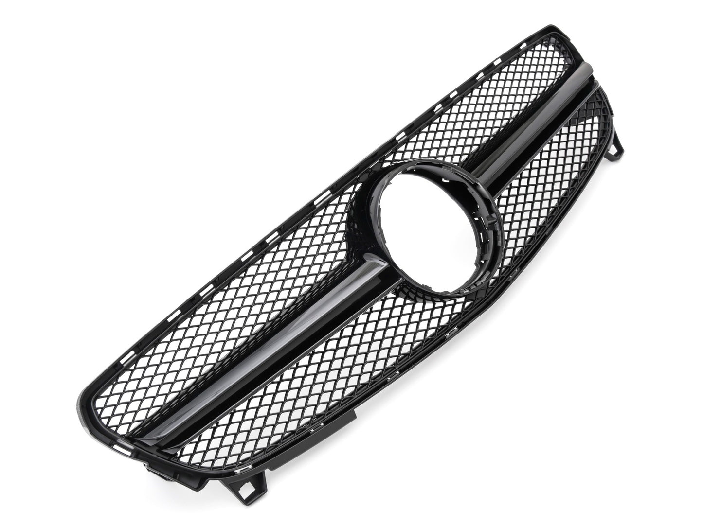 Sport Kühlergrill schwarz für Mercedes A-Klasse W176 Facelift 10/2015-04/2018