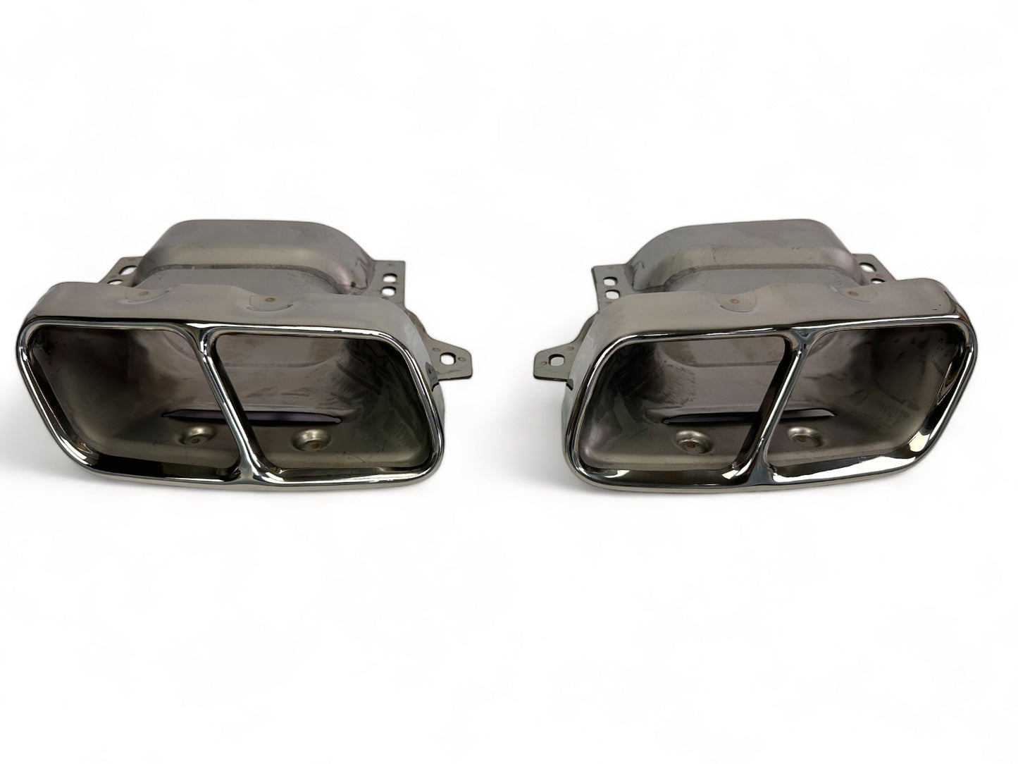 Edelstahl Auspuffblenden verchromt für Diffusor MDS-117600