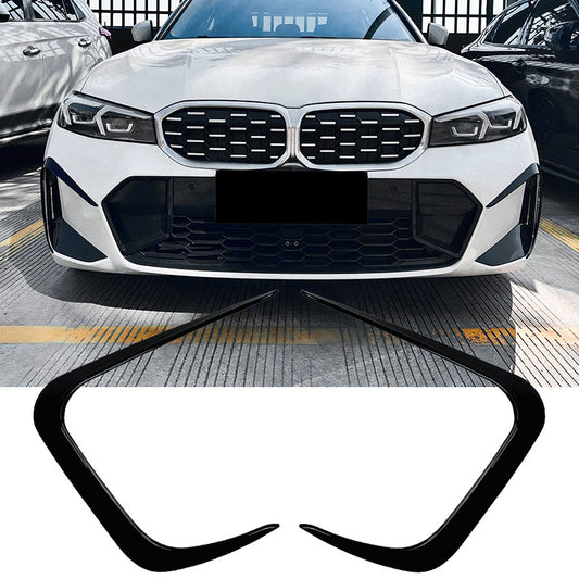 Frontspoiler Hochglanz Schwarz für BMW 3er G20 G21 LCI ab 07/2022 mit M-Sport Paket