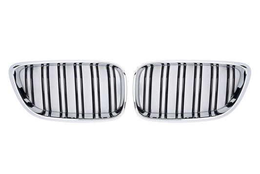 Sport Doppelsteg Nierengrill schwarz/chrom für BMW 2er F22 F23 11/2013-2021