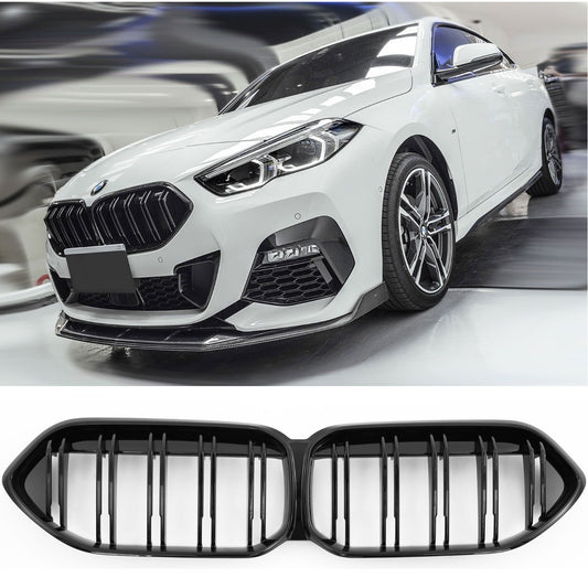 Sport Nierengrill Doppelsteg hochglanz schwarz für BMW 2er F44 Gran Coupé