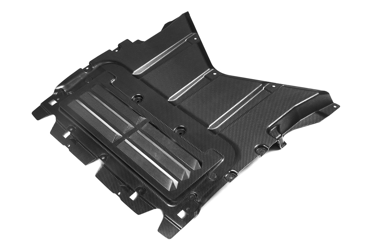 Dry Carbon Ölkühlerschutz Unterbodenschutz für BMW M5 G90 / G99