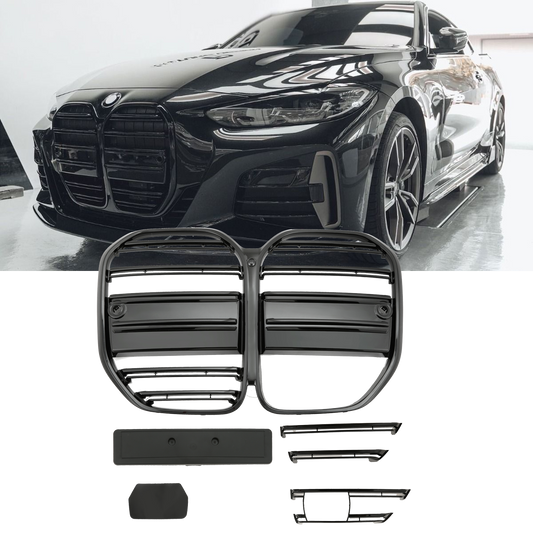 Sport Nierengrill hochglanz schwarz für BMW 4er G22 G23