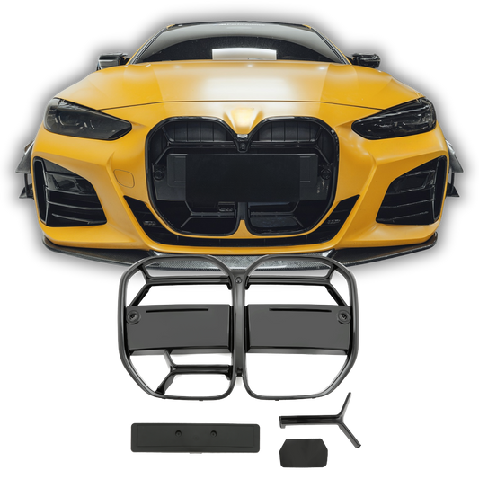 BMW 4er G22 G23 Sport Nierengrill CS Style glanz schwarz
