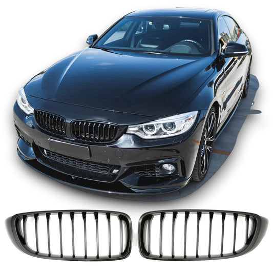 Sport Nierengrill Hochglanz Schwarz für BMW 4er F32 F33 F36 F80 F82