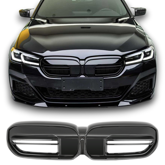 Sport Nierengrill hochglanz schwarz BMW 5er G30 G31 LCI 2020-2023