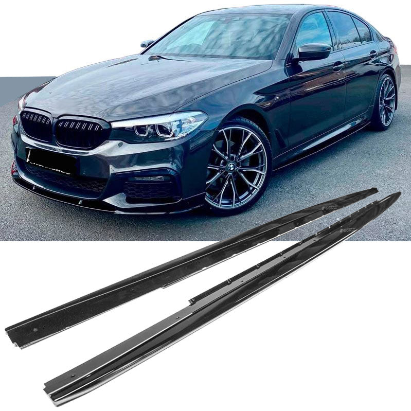 Seitenschweller Set ABS hochglanz schwarz passt für BMW 5er G30 G31 M-Sport 2017-2024