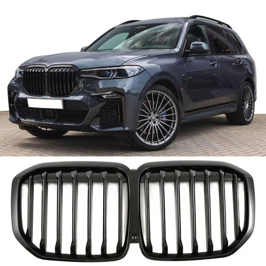 Sport Nierengrill Hochglanz Schwarz für BMW X7 G07 2019-2022