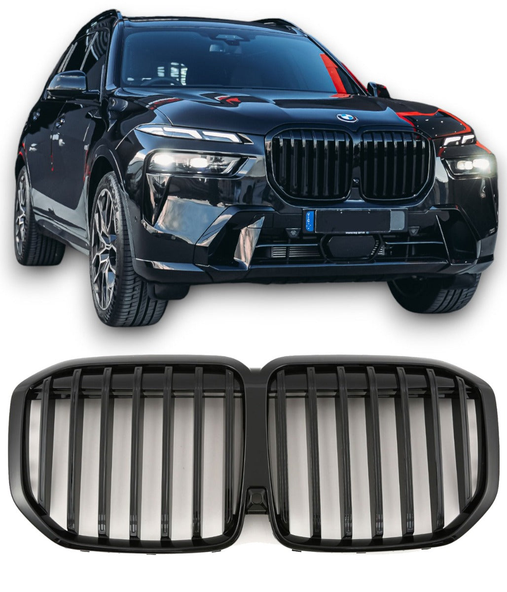 Sport Nierengrill Hochglanz Schwarz für BMW X7 G07 LCI ab 07/2022