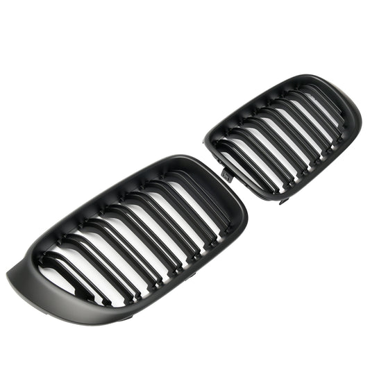 Sport Doppelsteg Nierengrill matt schwarz für BMW X3 F25 LCI & X4 F26
