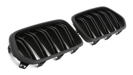 Sport Doppelsteg Nierengrill matt schwarz für BMW X2 F39 ab 11/2017