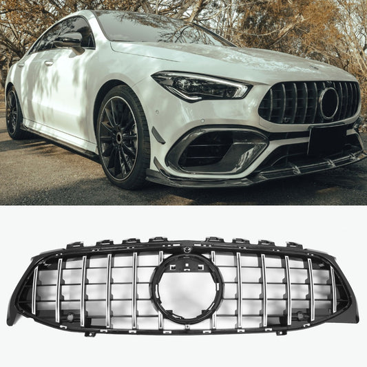 Sport Panamericana GT Kühlergrill schwarz für Mercedes CLA C118 X118 09/2019-06/2023