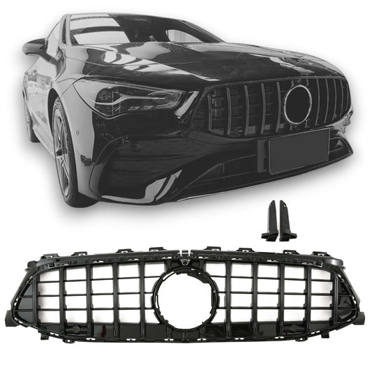 Sport Panamericana GT Kühlergrill hochglanz schwarz für Mercedes CLA C118 / X118 Facelift 2023+