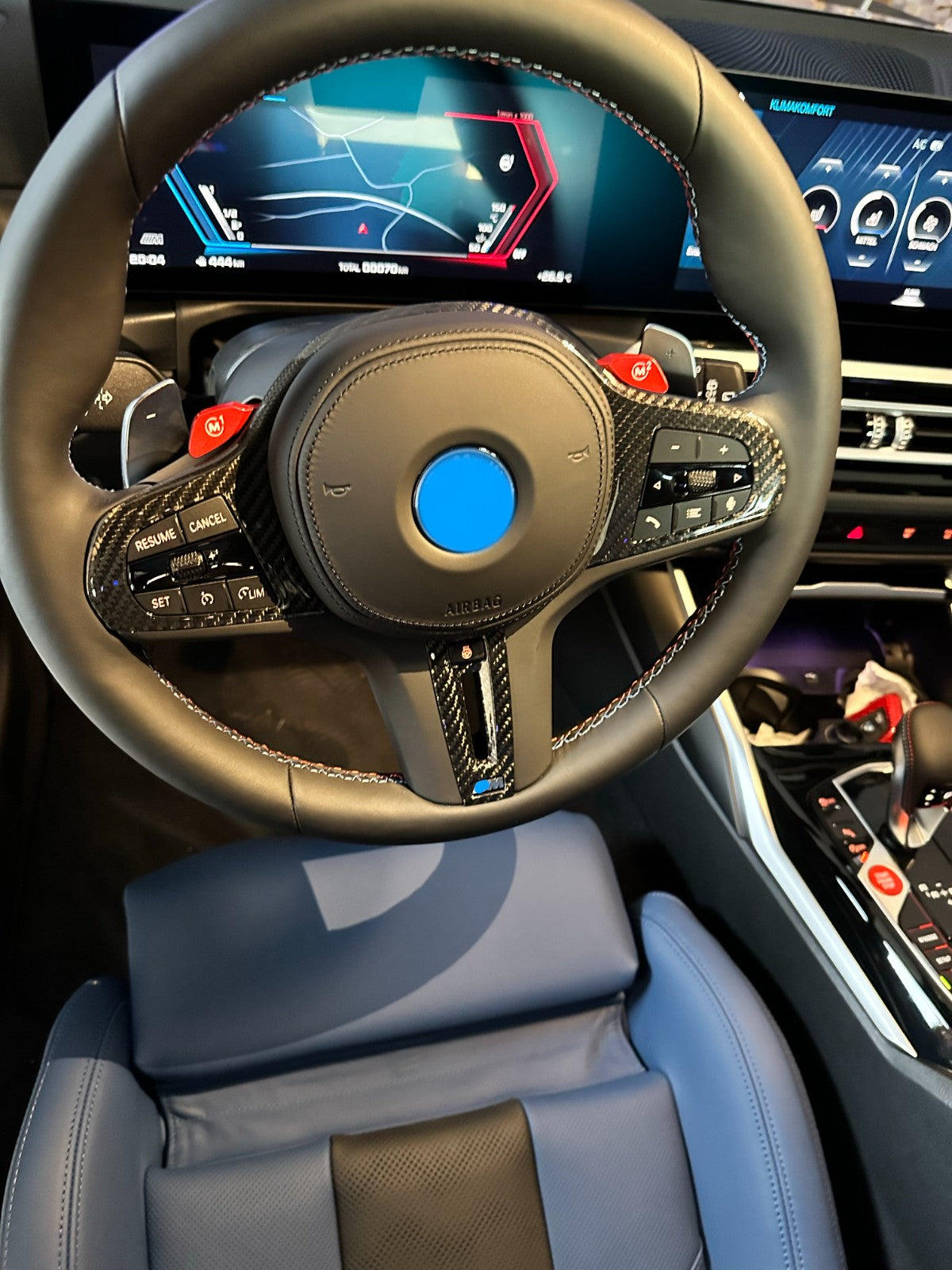 Carbon Lenkrad Cover - BMW M2 M3 M4 M5 M8 X3M X4M X5M X6M X7M XM