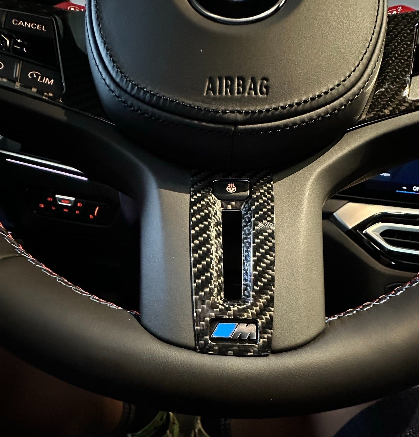 Carbon Lenkrad Cover - BMW M2 M3 M4 M5 M8 X3M X4M X5M X6M X7M XM