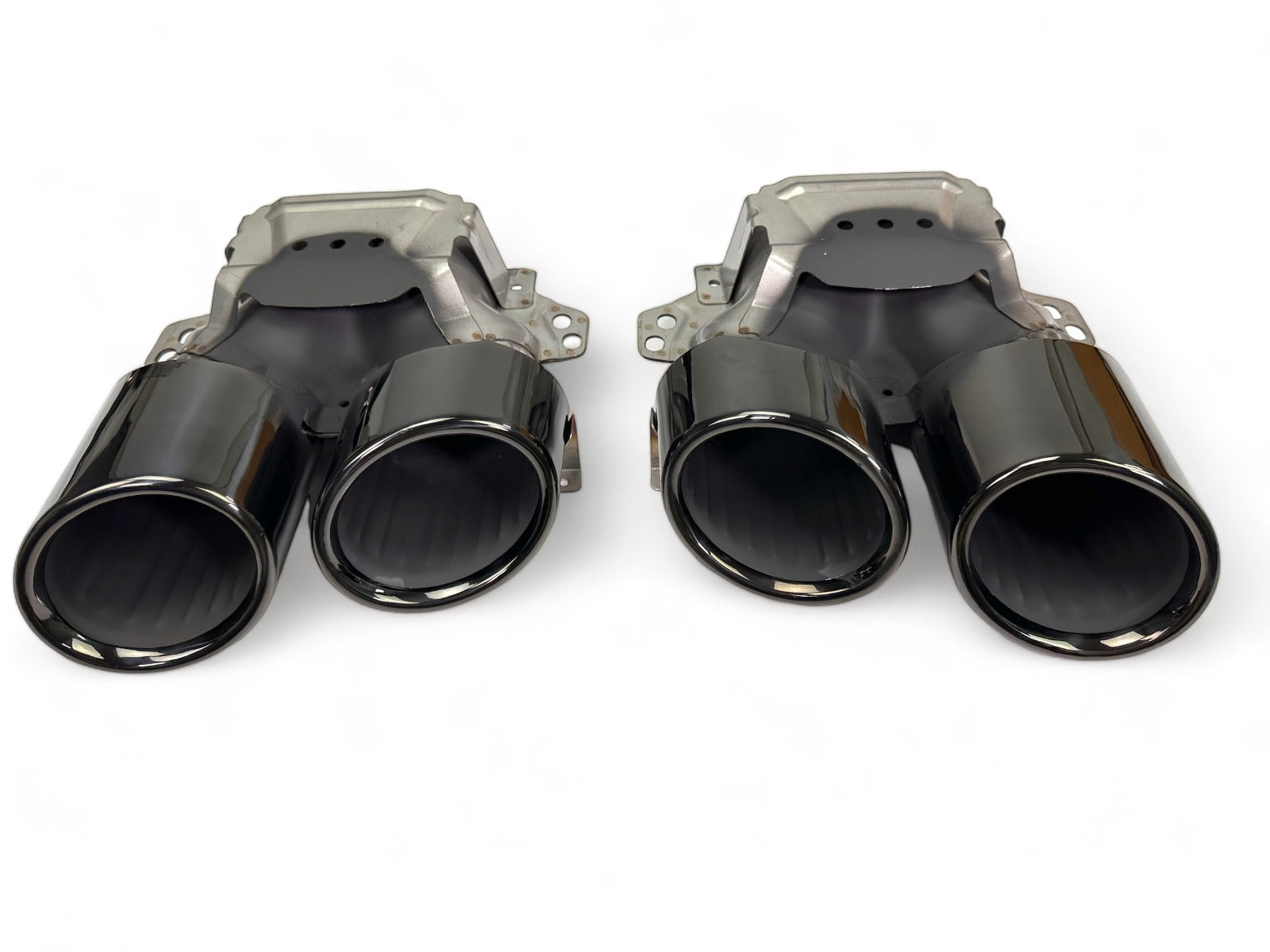 Satz Auspuffblenden schwarz Edelstahl für MDS-Diffusor 167500/167522