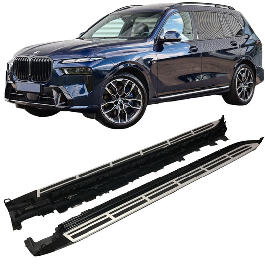 Alu Trittbretter / Side Steps für BMW X7 G07 ab 03/2019