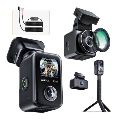 Vantrue Bundle: E360 ACE + E1 Pro + VP03 Hardwire Kit