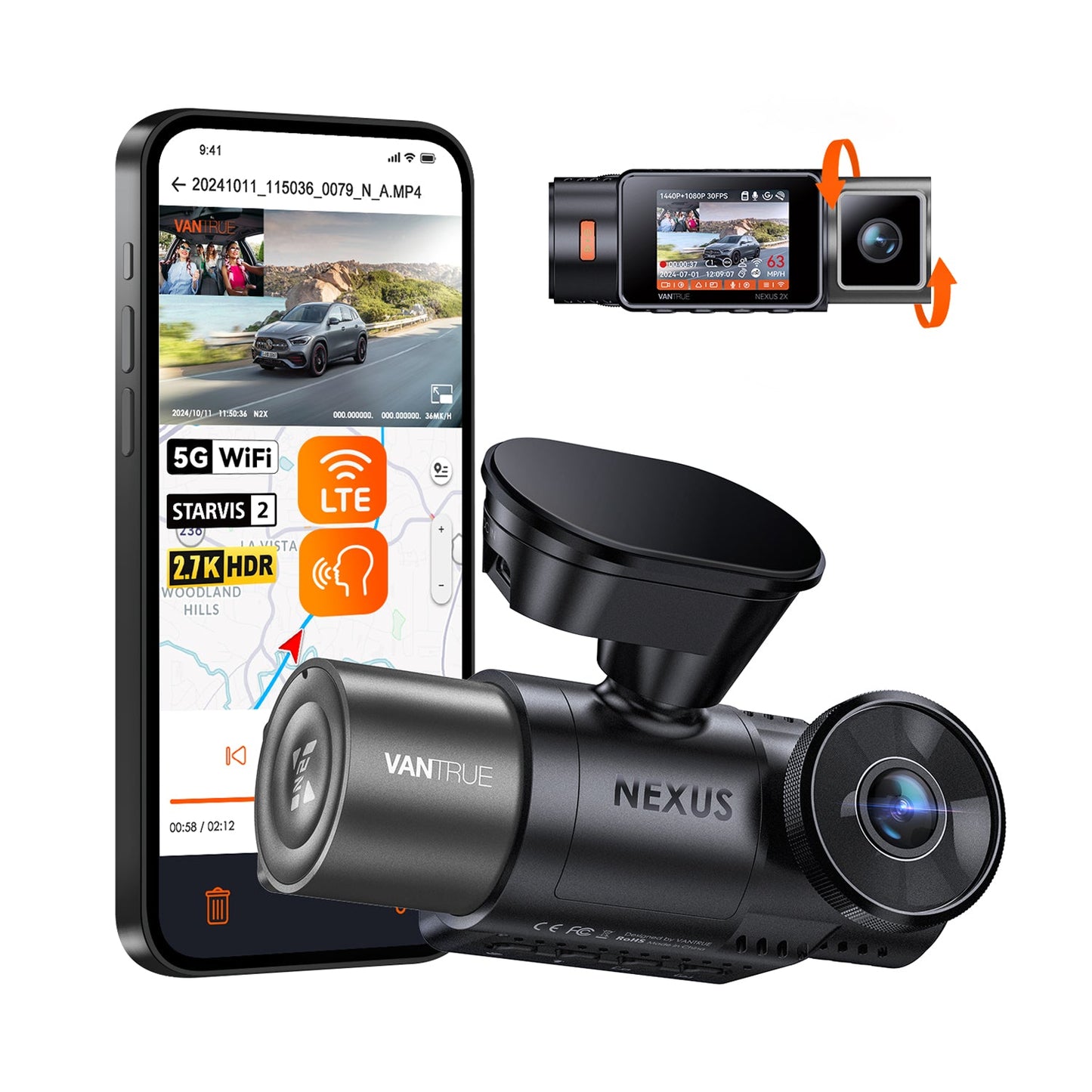 Vantrue Nexus 2X Dashcam