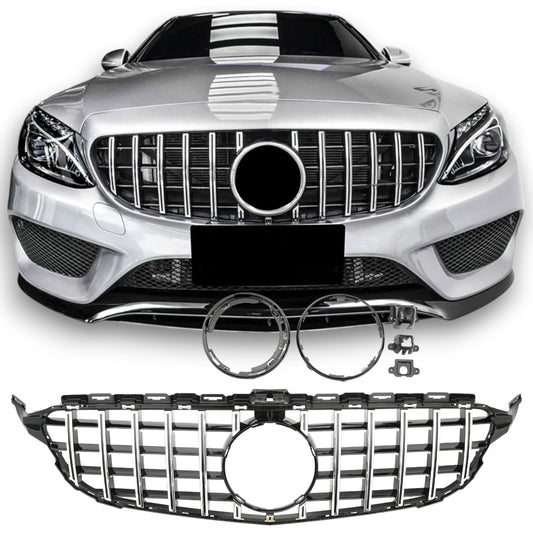 Sport Panamericana GT Grill Kühlergrill passt für Mercedes W205 2014-2021