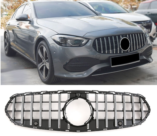 Panamericana GT Kühlergrill hochglanz schwarz für Mercedes W206/S206 Avantgarde ab 06/2021
