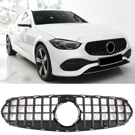 Panamericana GT Kühlergrill hochglanz schwarz für Mercedes W206 S206 Avantgarde