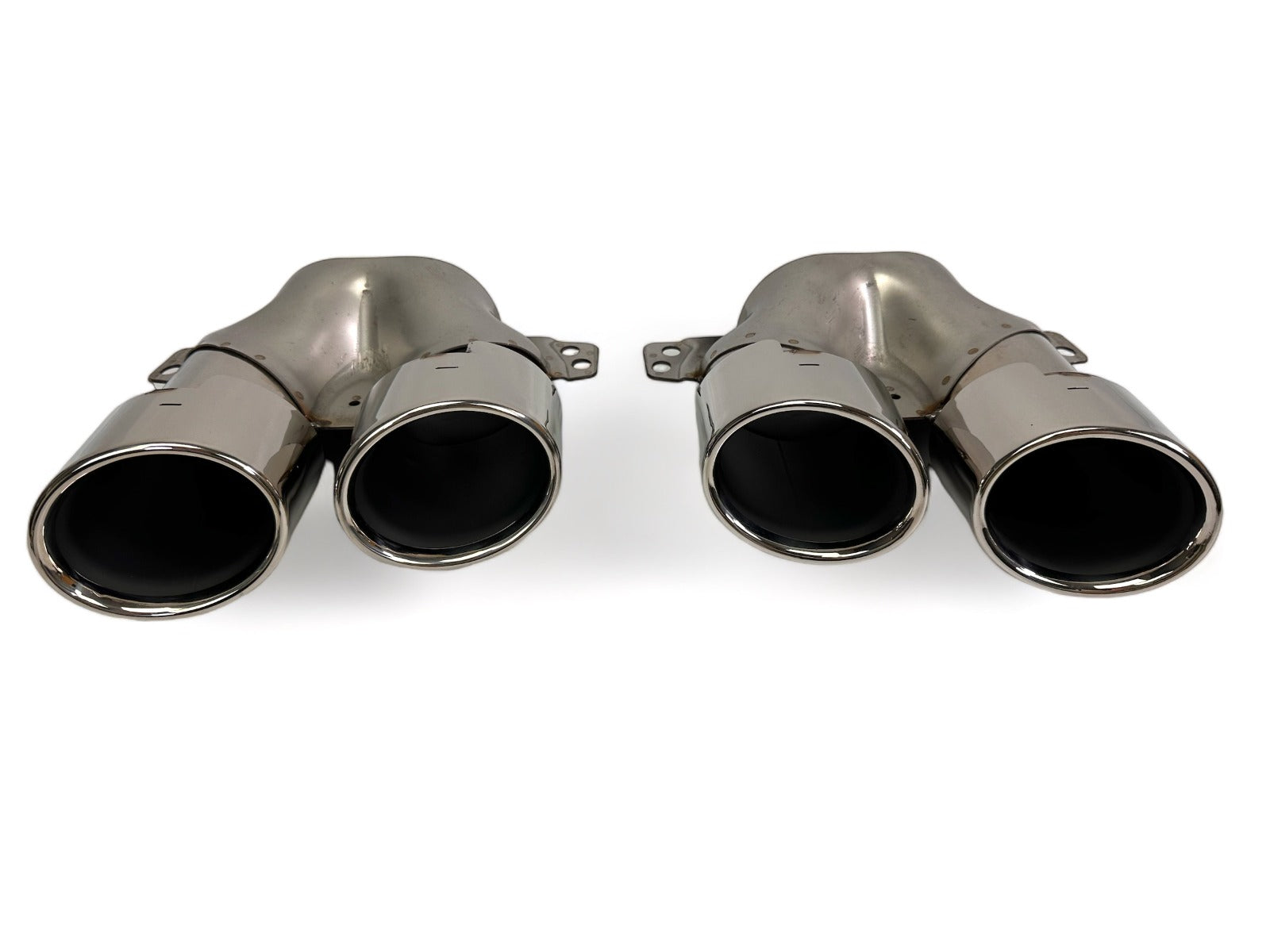 Satz Auspuffblenden aus Edelstahl für MDS-206400 Diffusor, verchromt