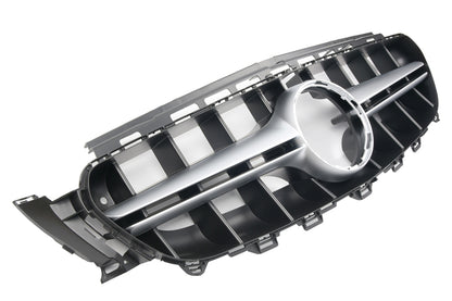 Sport Kühlergrill silber für Mercedes E-Klasse W213/S213/C238/A238 2017-2020