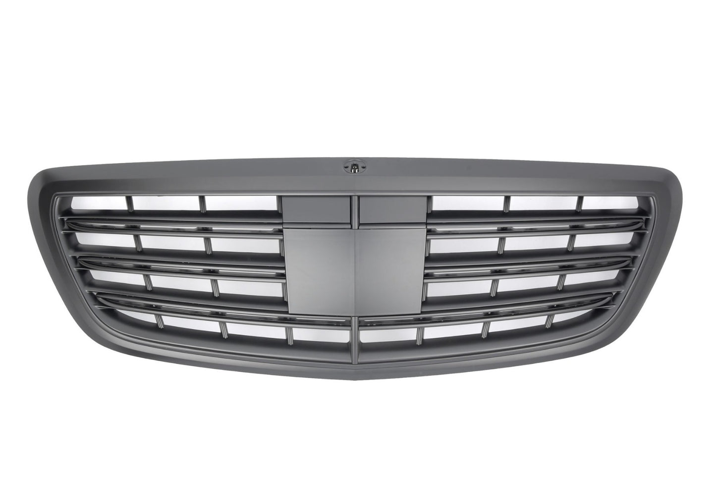 Sport Kühlergrill matt schwarz für Mercedes W222 S-Klasse 05/2013-09/2020