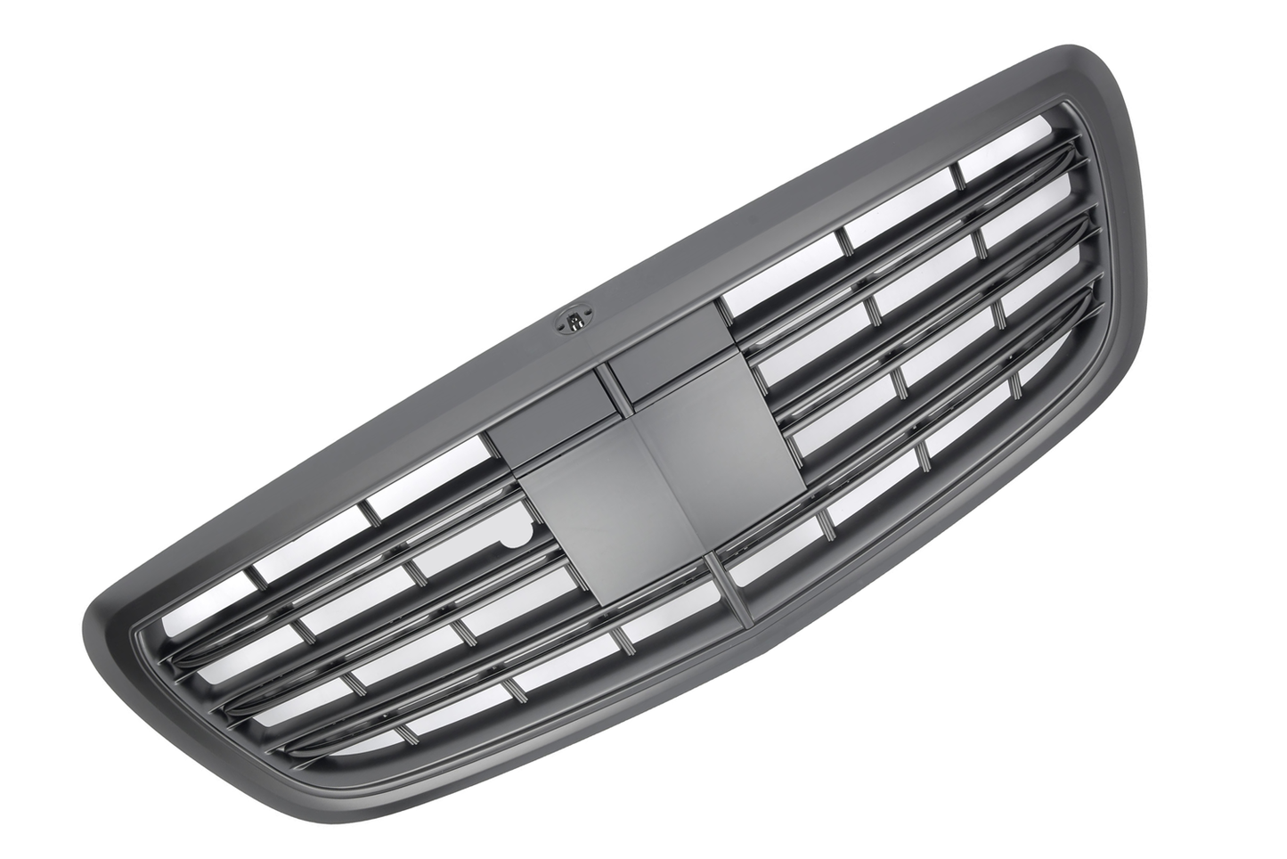 Sport Kühlergrill matt schwarz für Mercedes S-Klasse W222 2013-2020