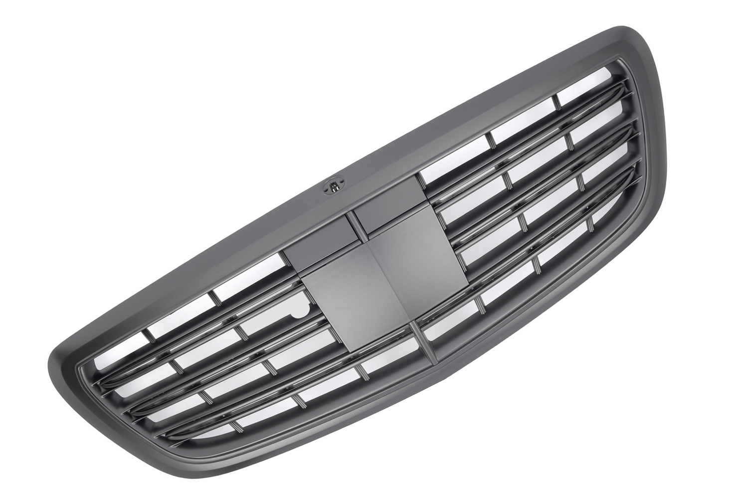 Sport Kühlergrill matt schwarz für Mercedes S-Klasse W222 2013-2020