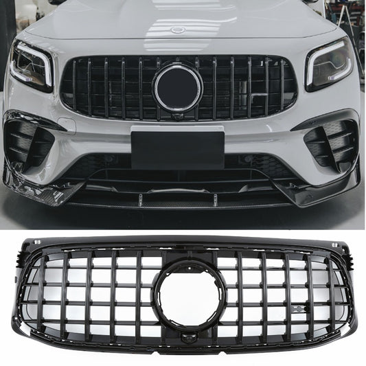 Sport Panamericana GT Kühlergrill hochglanz schwarz für Mercedes GLB X247 AMG Line 2019–2023