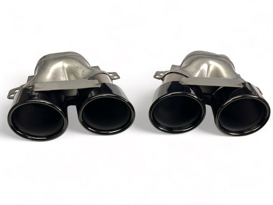 Satz Auspuffblenden schwarz (Black-Chrome) für Diffusor MDS-257500