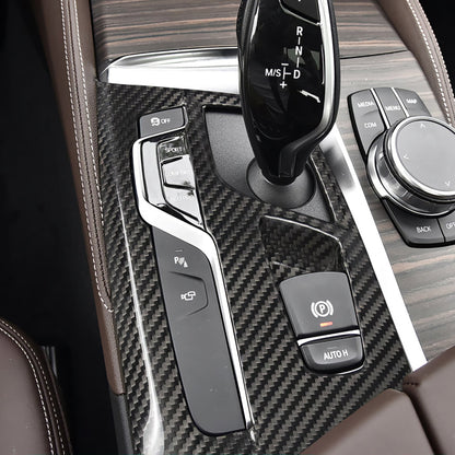 Dry Carbon Linke Mittelkonsole für BMW 5er G30 G31 6er G32 M5 F90